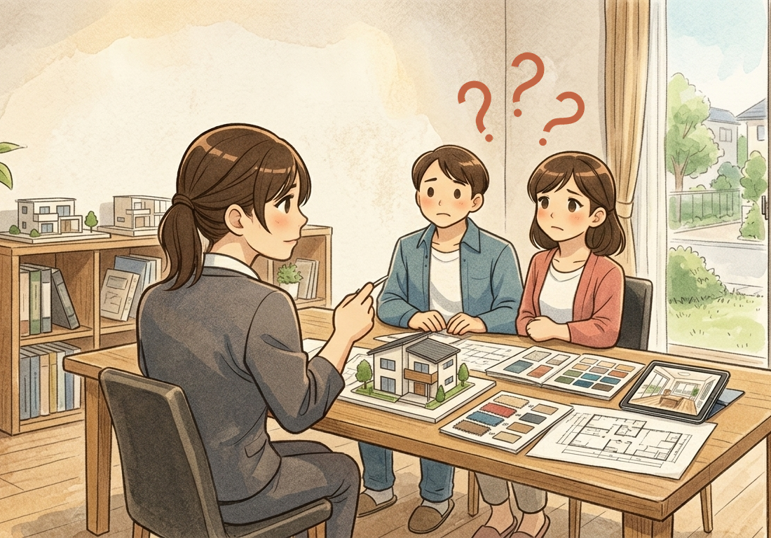 完成イメージとして共有できないイメージ